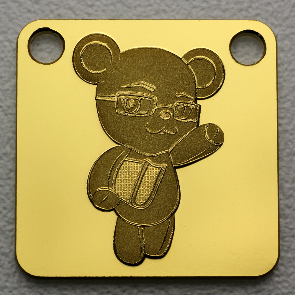 Gold-Schmuckbarren 10g "Bear/Bär" PAMP - Hauptansicht