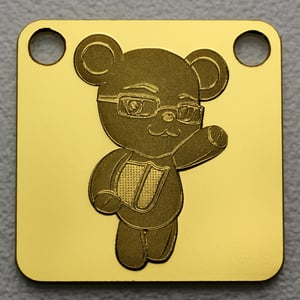 Gold-Schmuckbarren 10g "Bear/Bär" PAMP - Miniaturansicht 1