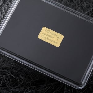 Goldbarren 2,5g Gravur "Konfirmation" - Miniaturansicht 9