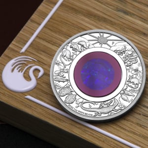 Silbermünze 1oz "The Outback" 2026 (PP) Opal Wonders of Australia 19% (Australien) - Miniaturansicht 6