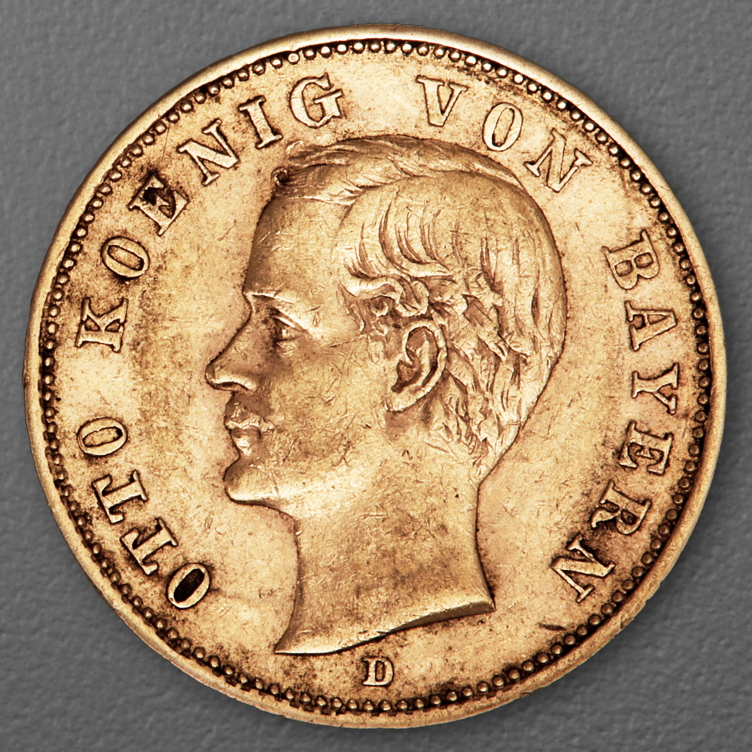 Goldmünze 20 Mark "Otto" 1900-D J.200 (Bayern) - Hauptansicht