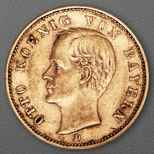 Goldmünze 20 Mark "Otto" 1900-D J.200 (Bayern) - Hauptansicht