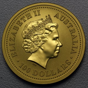 Goldmünze 1oz "Drache" 2000 Lunar I – Year of the Dragon (Australien) - Miniaturansicht 2