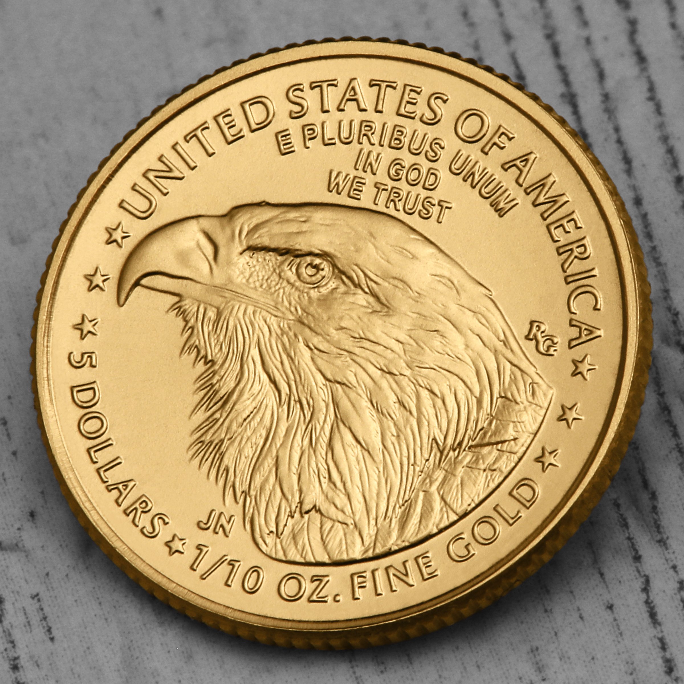 Goldmünze 1/10oz "American Eagle" aktueller Jahrgang (USA) - Detailansicht 4