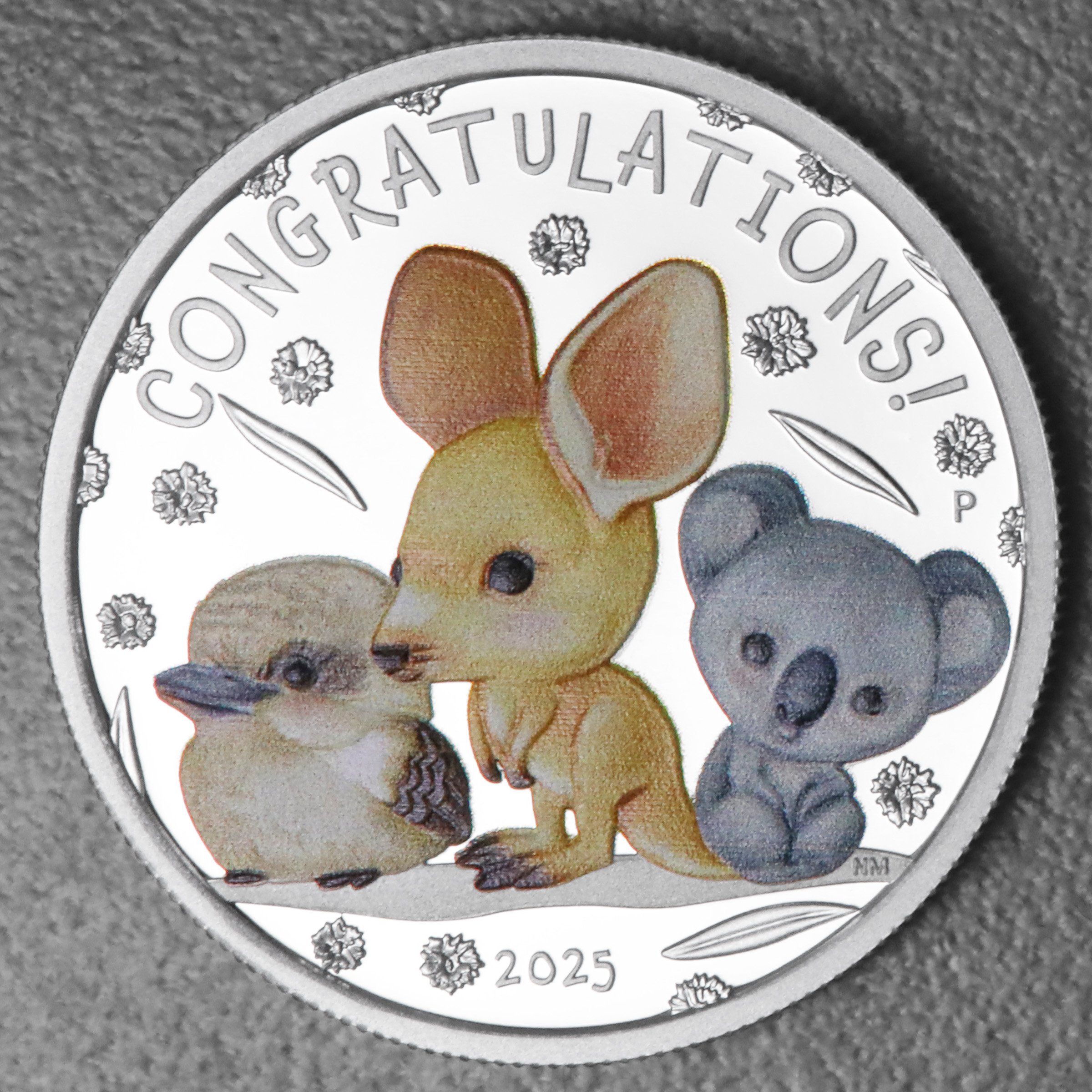 Silbermünze 1/2oz "Newborn" 2025 (PP/koloriert) (Australien) - Hauptansicht