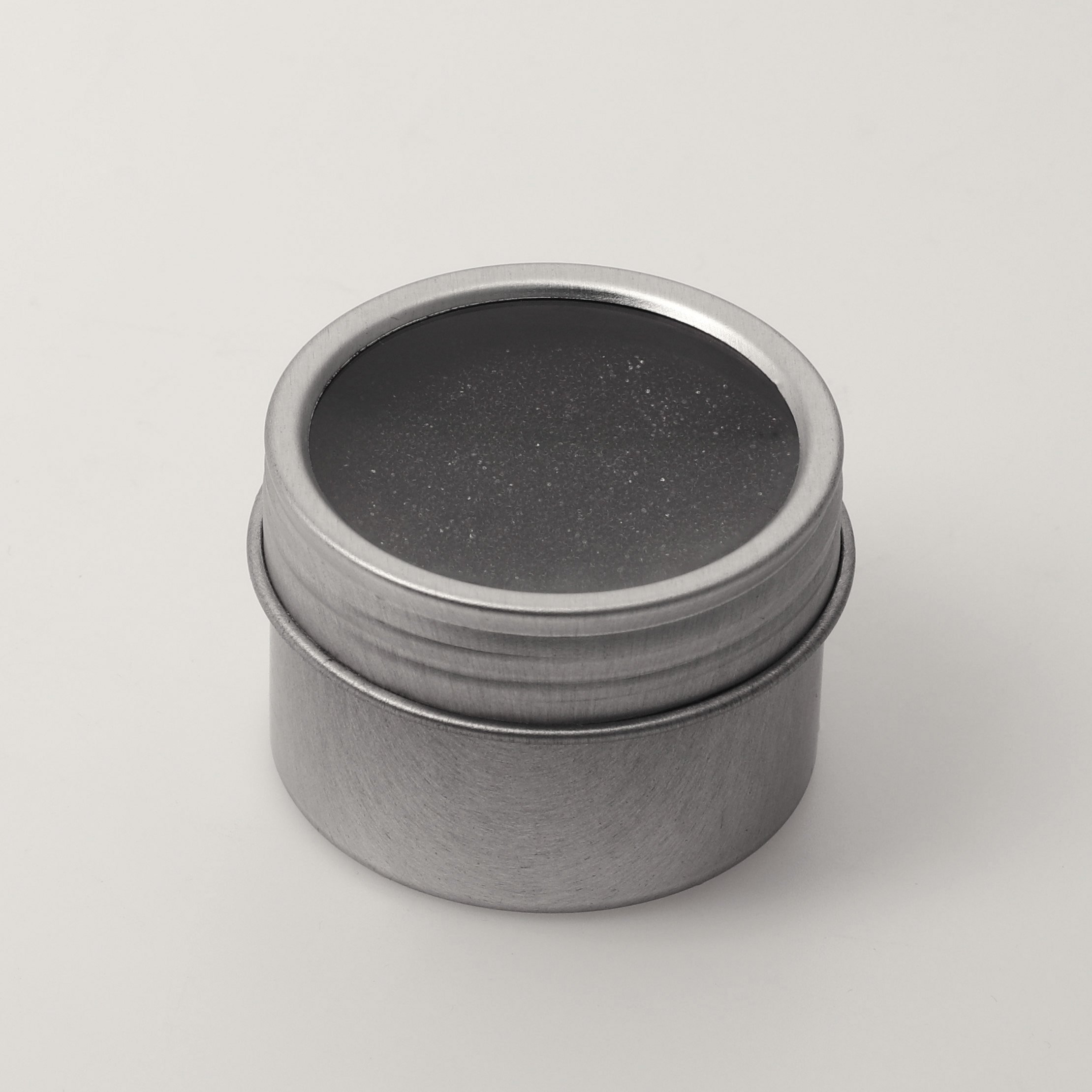 Geschenk-Box "rund/Sichtfenster " (Ø: ca. 4 cm) - Hauptansicht