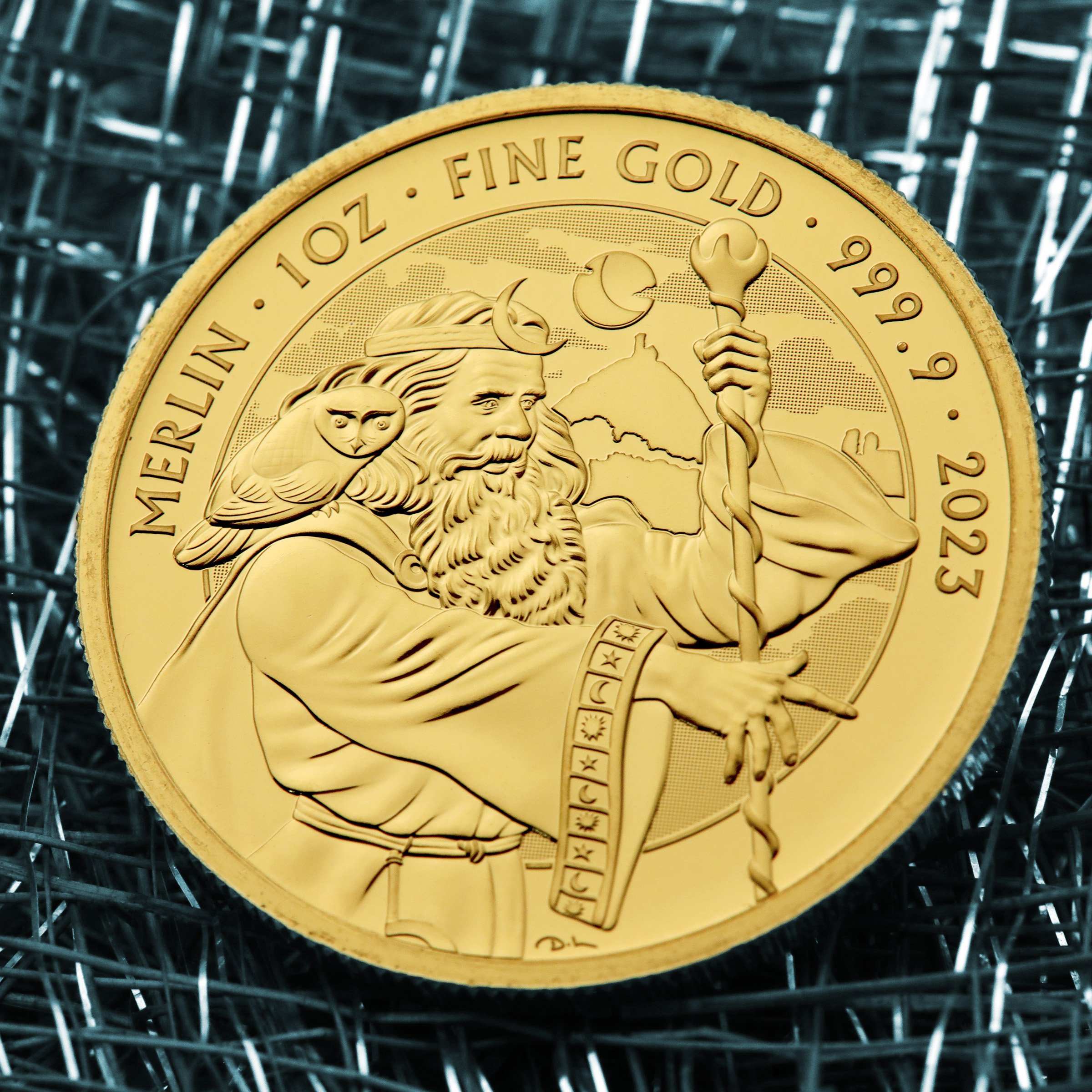 Goldmünze 1oz "Merlin" 2023 Myths and Legends (Großbritannien) - Detailansicht 4