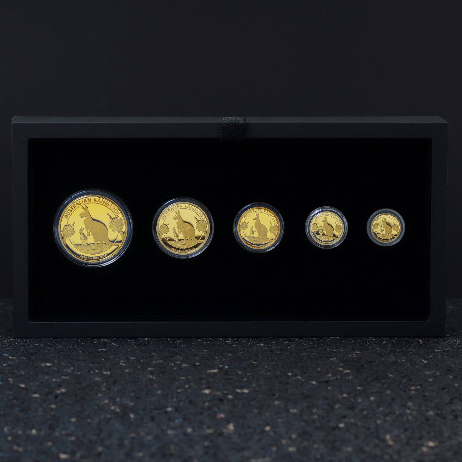 Goldmünzen "Känguru" 2020 (PP) Set – 5-teilig (Australien) - Hauptansicht
