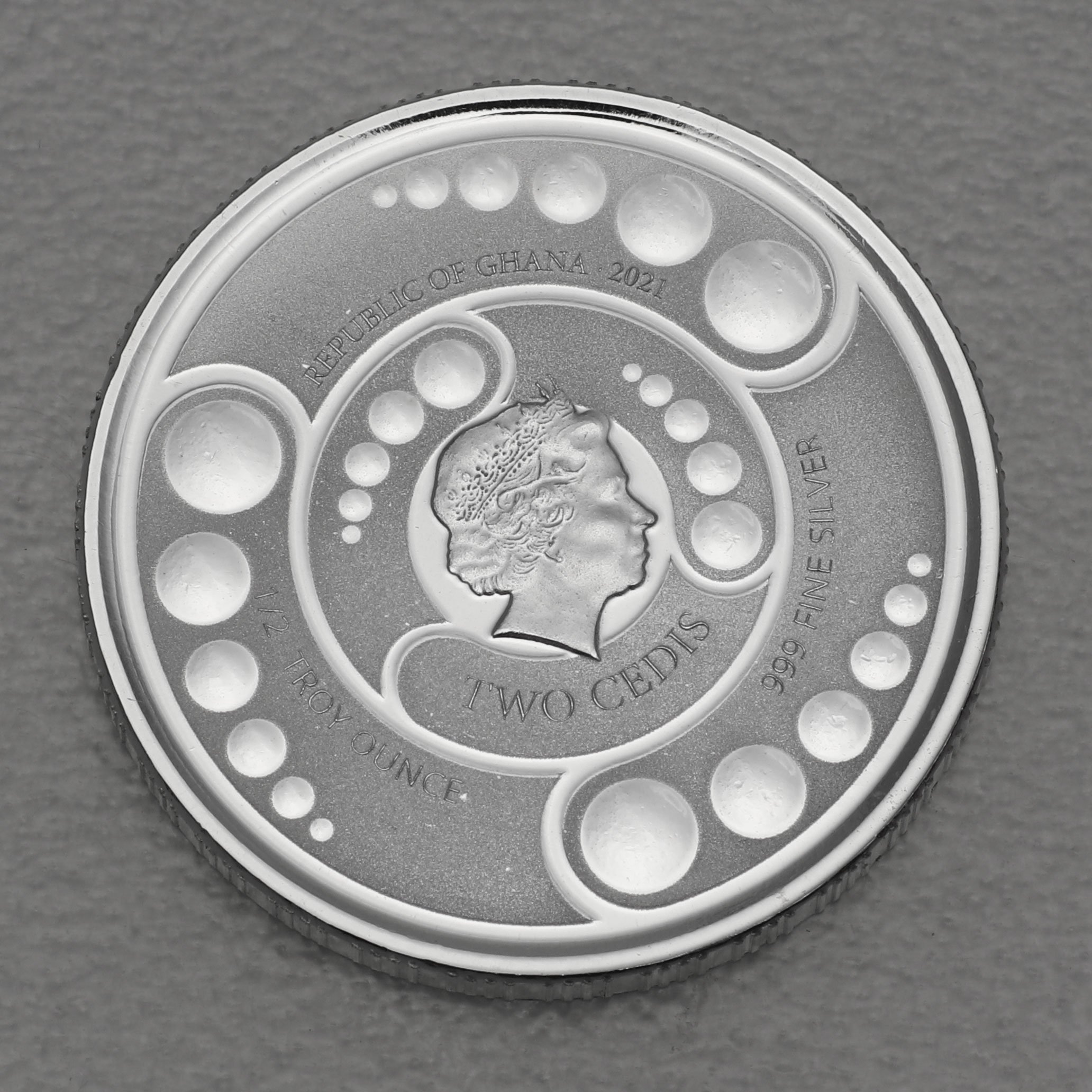 Silbermünze 1/2oz "Alien" 2021 (Ghana) - Detailansicht 1