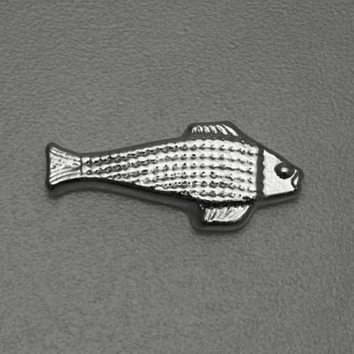 Silber 3-D Barren "Fisch" 1oz, gegossen - Miniaturansicht 1