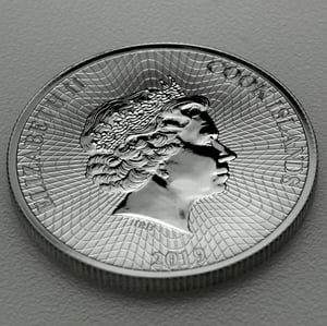 Silbermünze 1oz "Silver Star" 2019 diff. (Cook Islands) - Miniaturansicht 3