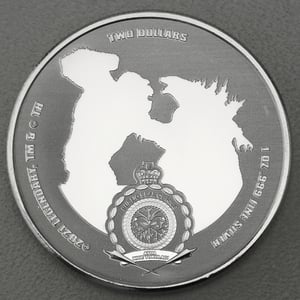Silbermünze 1oz "Godzilla" 2021 (Niue) - Miniaturansicht 2
