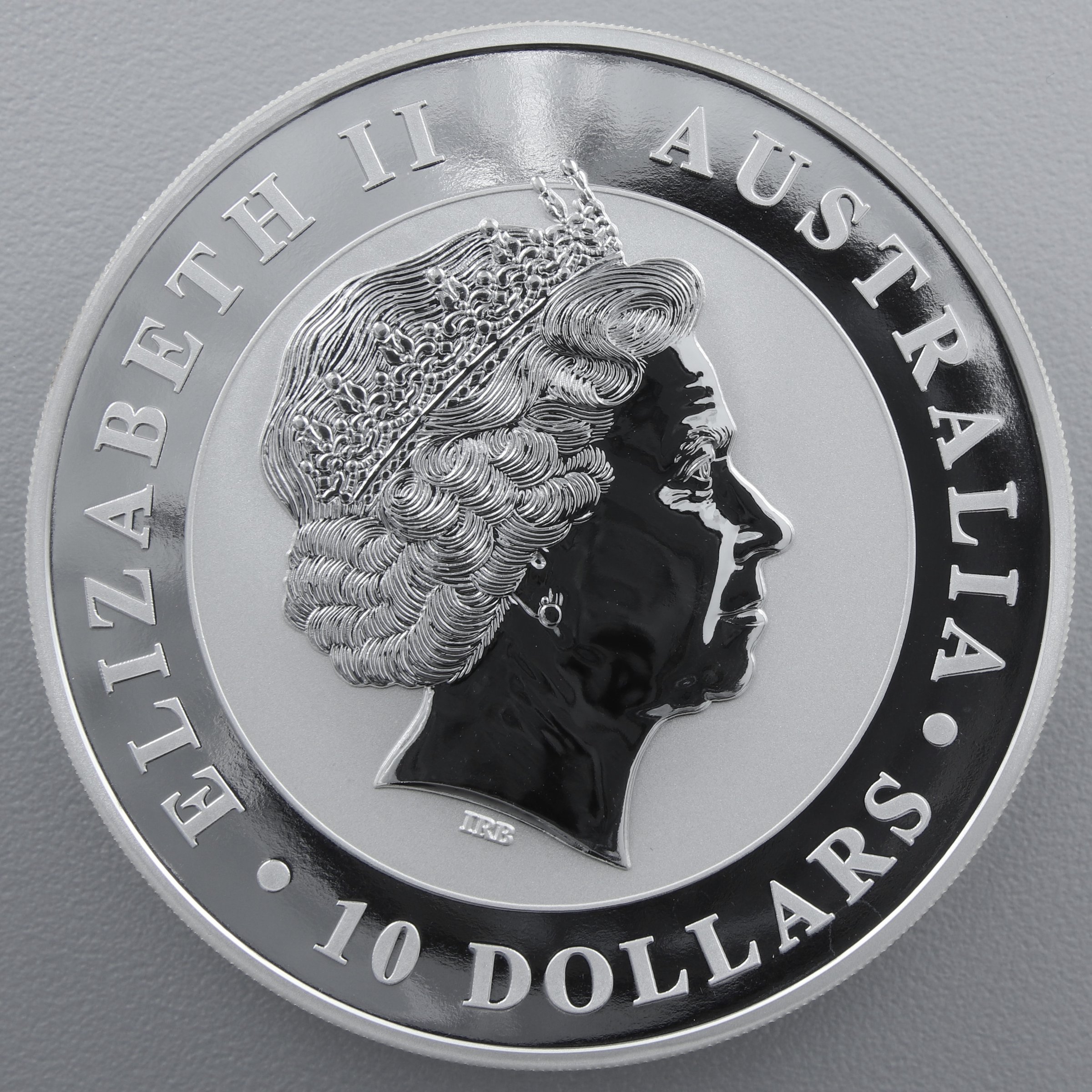 Silbermünze 10oz "Kookaburra" 2010 (Australien) - Detailansicht 1
