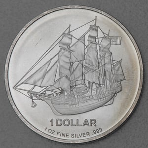 Silbermünze 1oz "Bounty" verschiedene Jahrgänge diff. (Cook Islands) - Hauptansicht