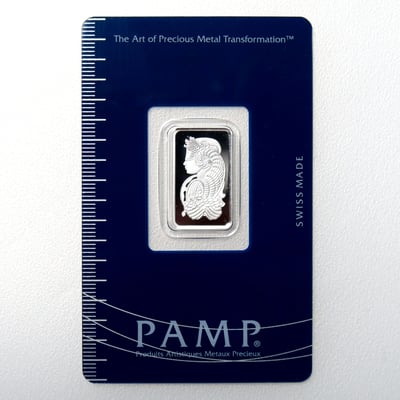 Silberbarren 5g "Fortuna" PAMP - Miniaturansicht 1