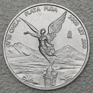 Silbermünze 1/10oz "Libertad" 2009 (Mexiko) - Miniaturansicht 1