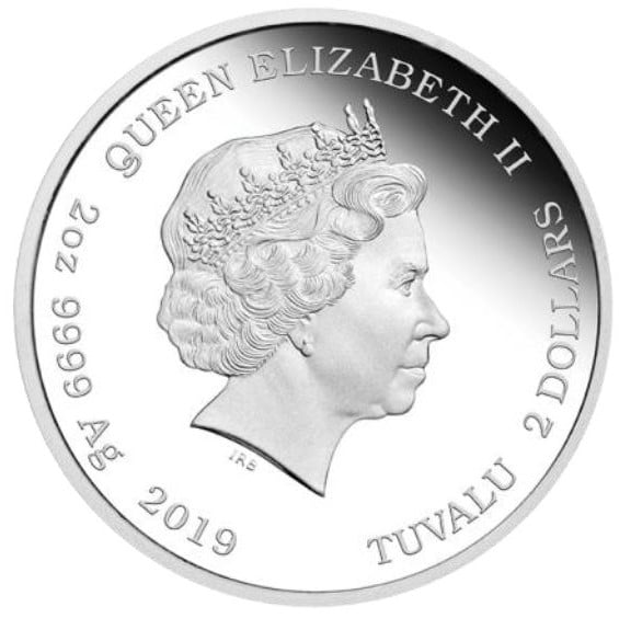 Silbermünze 2oz "Crew" 2019 (PP/koloriert) Star Trek – Discovery (Tuvalu) - Detailansicht 1