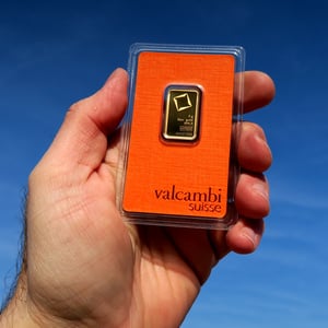 Goldbarren 5g VALCAMBI geprägt - Miniaturansicht 4