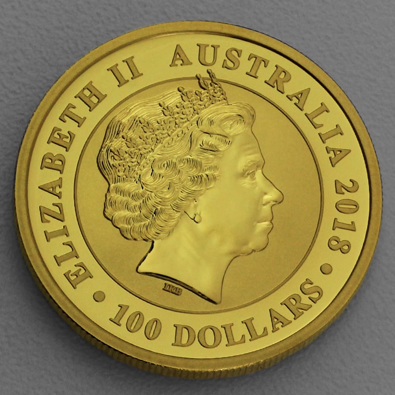 Goldmünze 1oz "Schwan" 2018 Australian Gold Swan (Australien) - Detailansicht 1
