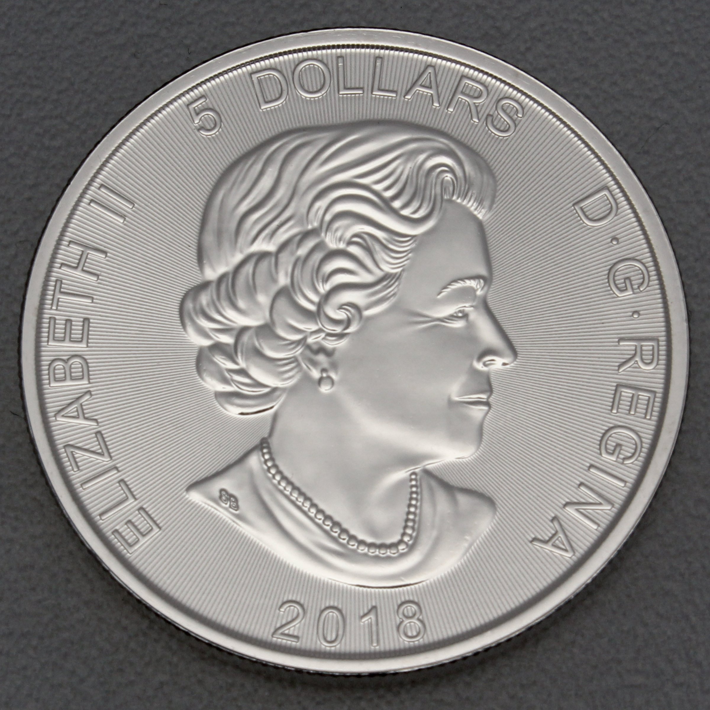 Silbermünze 1oz "Wolf" 2018 Predator (Kanada) - Detailansicht 1
