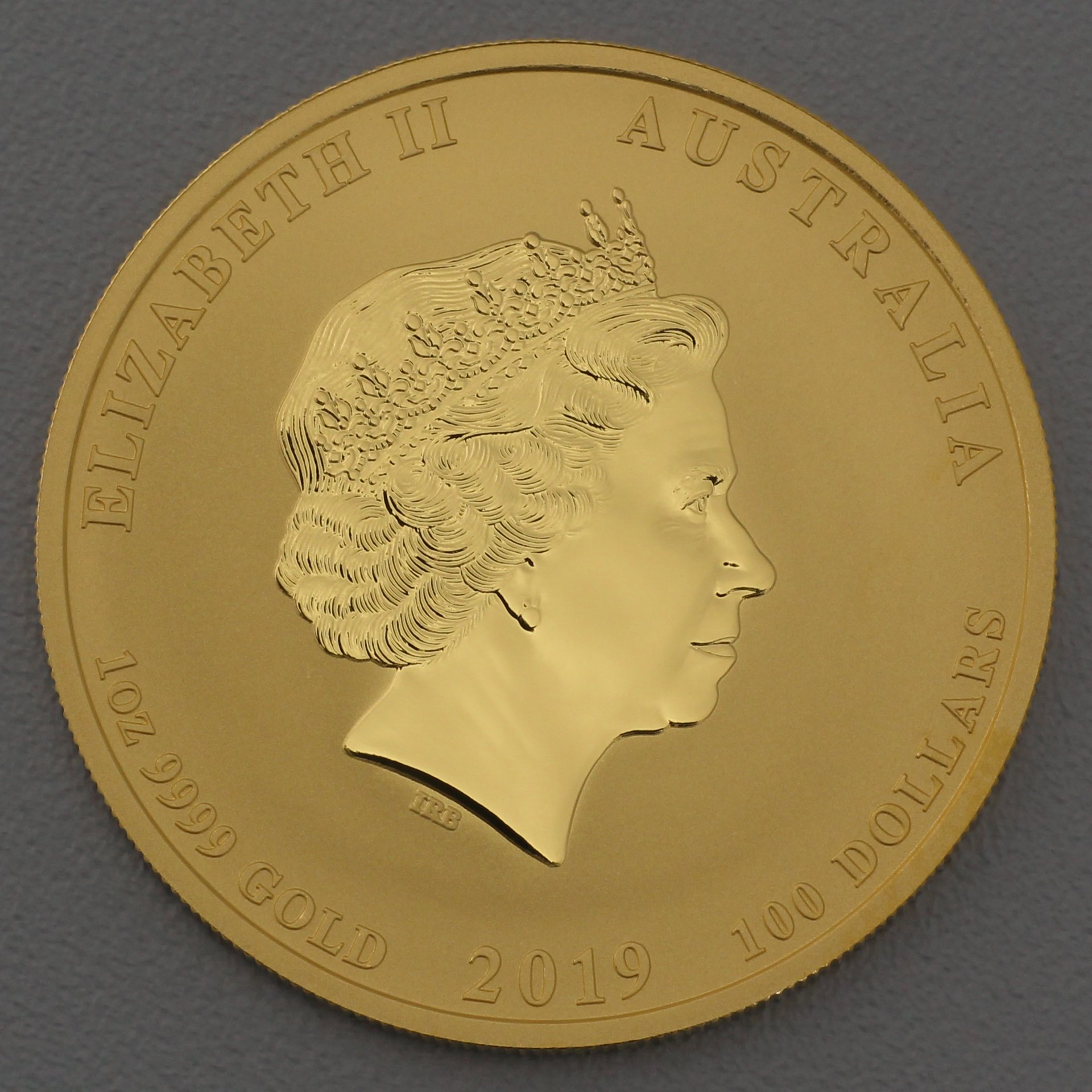 Goldmünze 1oz "Schwein" 2019 Lunar II – Year of the Pig (Australien) - Detailansicht 1