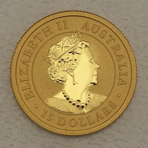 Goldmünze 1/10oz "Kookaburra" 1990 (Australien) - Miniaturansicht 2