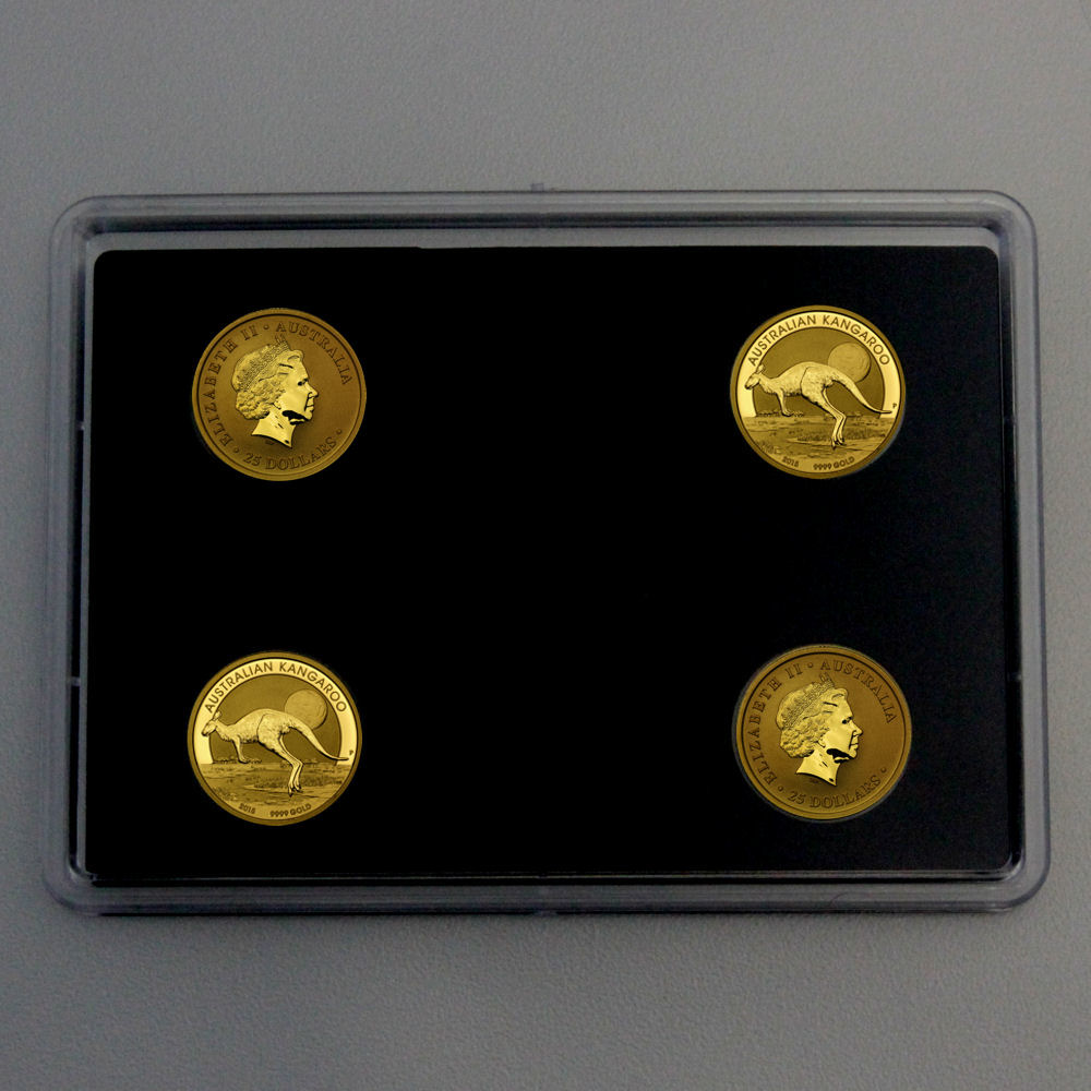 Goldmünzen 4 x 1/4oz "Känguru" Set – 4-teilig (Australien) - Hauptansicht