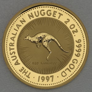 Goldmünze 2oz "Känguru" 1997 Australian Nugget (Australien) - Hauptansicht