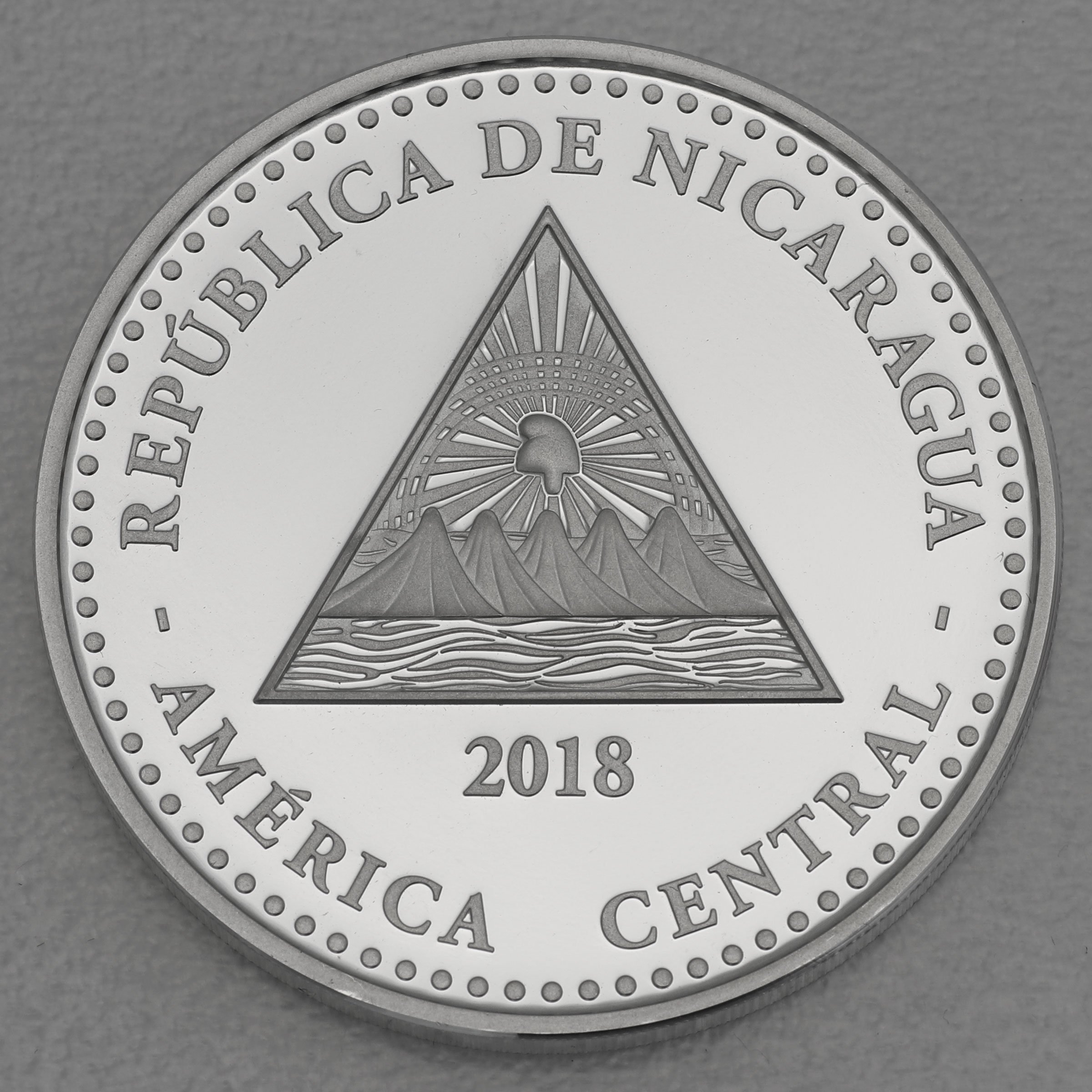 Silbermünze 1oz "Zona Subtropical" 2018 (Nicaragua) - Detailansicht 1