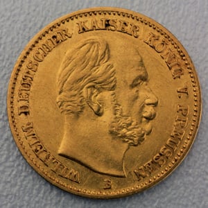 Goldmünze 5 Mark "Wilhelm I." (Preußen) - Hauptansicht