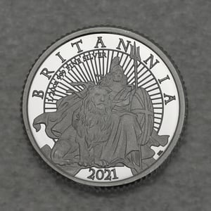 Silbermünzen "Britannia" 2021 (PP) Set – 6-teilig (Großbritannien) - Miniaturansicht 9