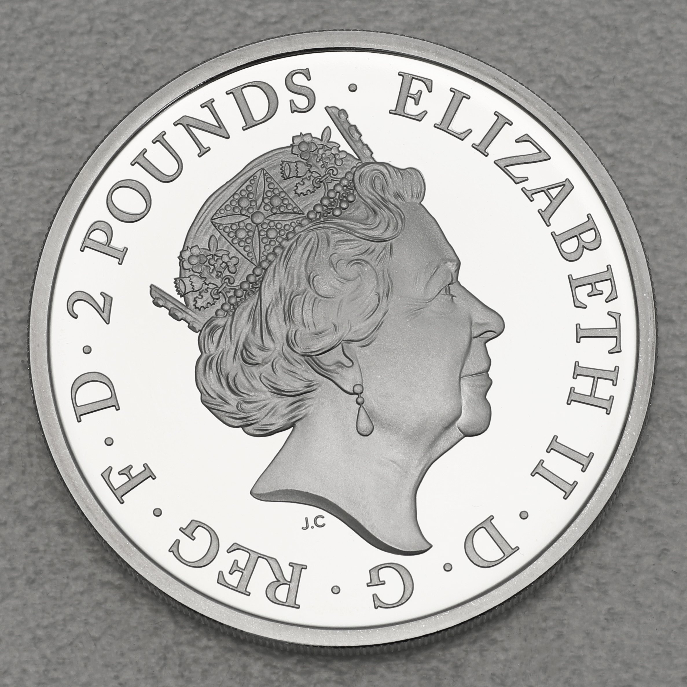 Silbermünzen "Britannia" 2021 (PP) Set – 2-teilig (Großbritannien) - Detailansicht 2