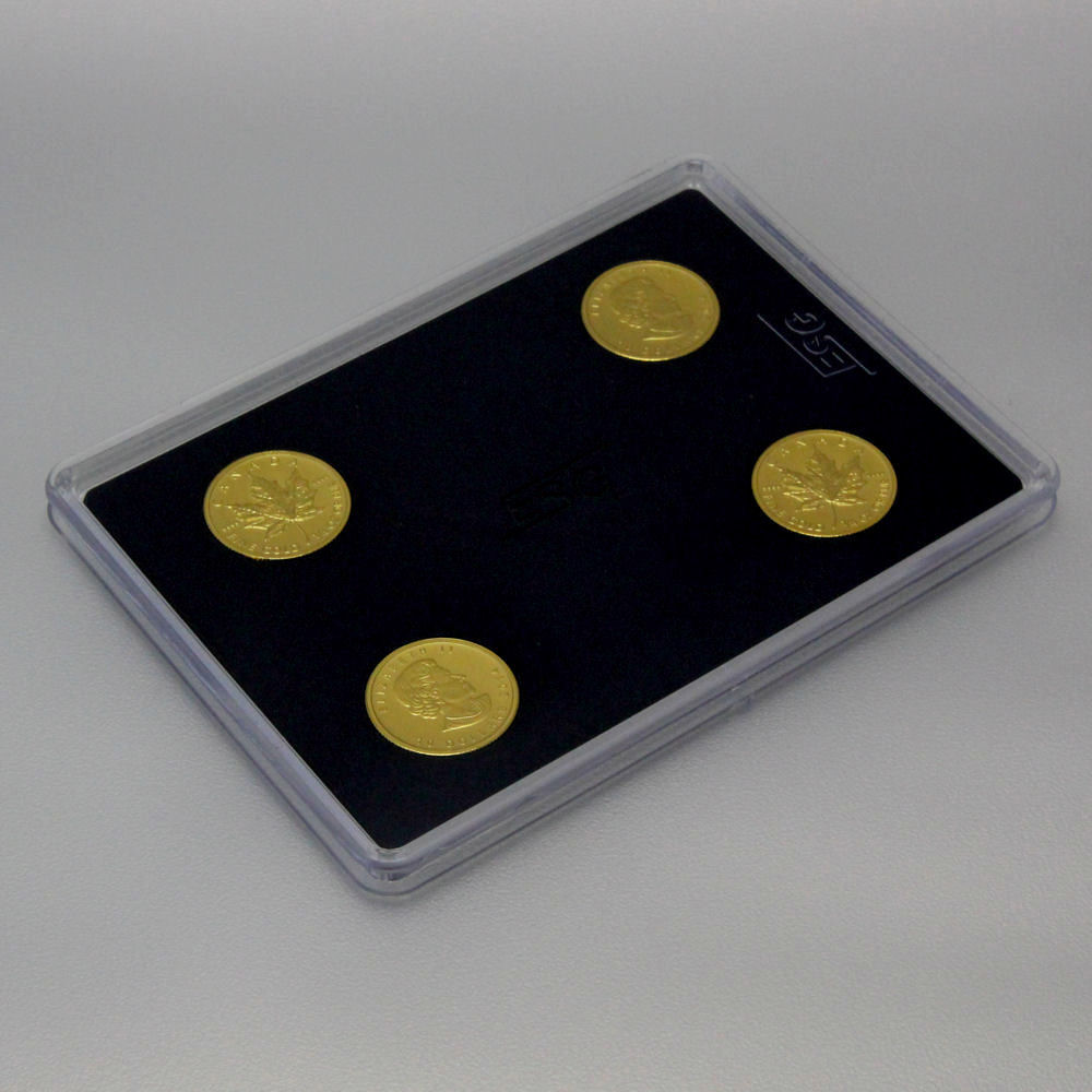 Goldmünzen 4 x 1/4oz "Maple Leaf" Set – 4-teilig (Kanada) - Detailansicht 1