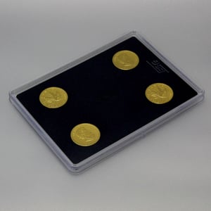 Goldmünzen 4 x 1/4oz "Maple Leaf" Set – 4-teilig (Kanada) - Miniaturansicht 2
