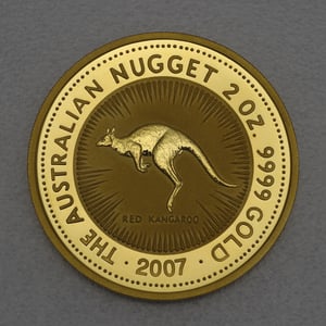 Goldmünze 2oz "Känguru" 2007 Australian Nugget (Australien) - Hauptansicht