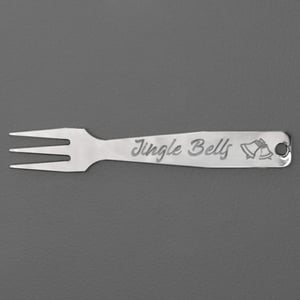 Gourmet-Gabel 4er-Set "Weihnachten" 925er Ag - Miniaturansicht 5
