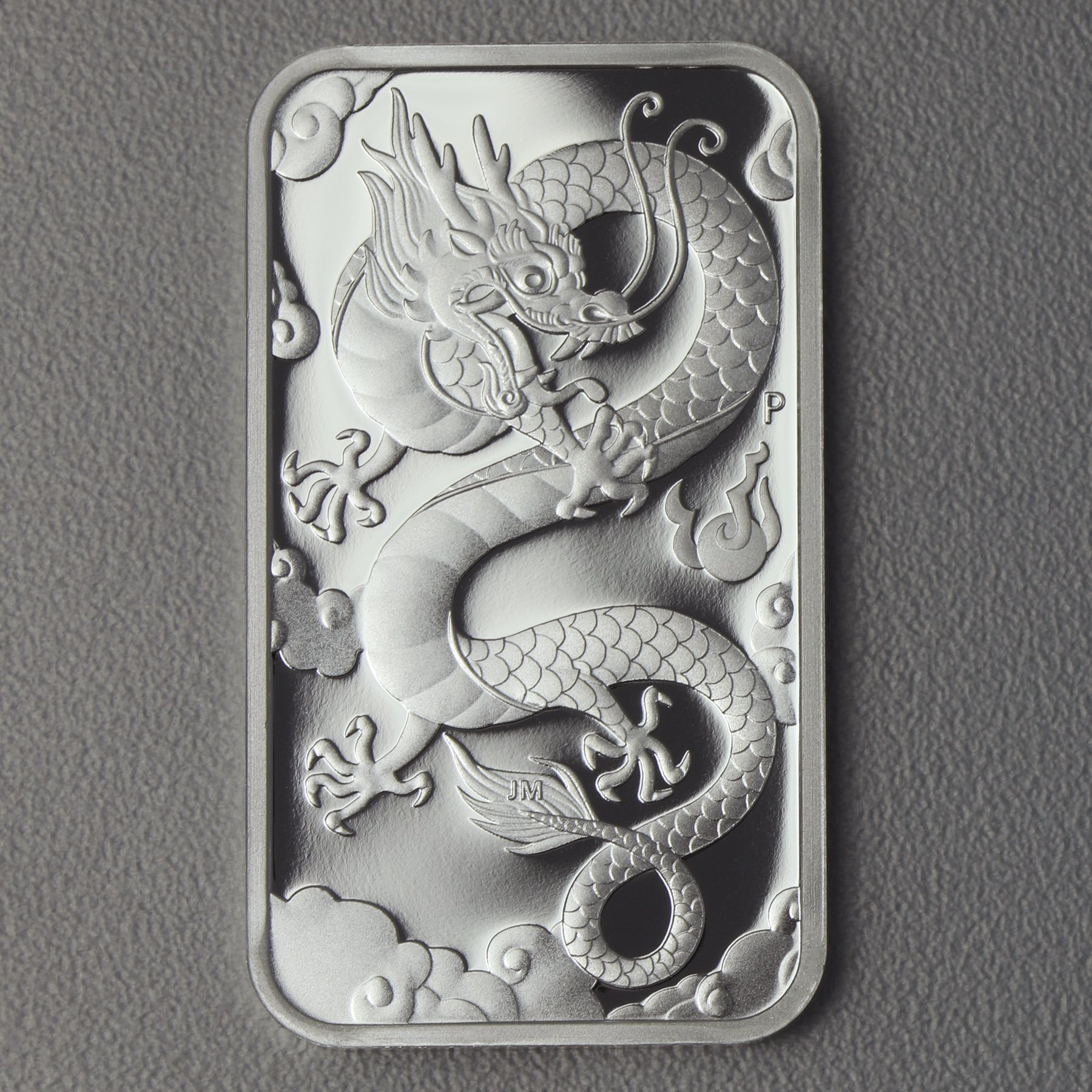 Silber Münzbarren 1oz "Rectangular Dragon" 2019 (PP) (Australien) - Hauptansicht