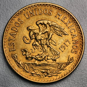 Goldmünze 20 Pesos "Aztekenkalender" Centenario (Mexiko) - Miniaturansicht 2