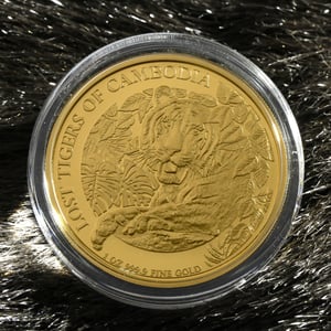 Goldmünze 1oz "Lost Tigers of Cambodia" 2023 (Kambodscha) - Miniaturansicht 3