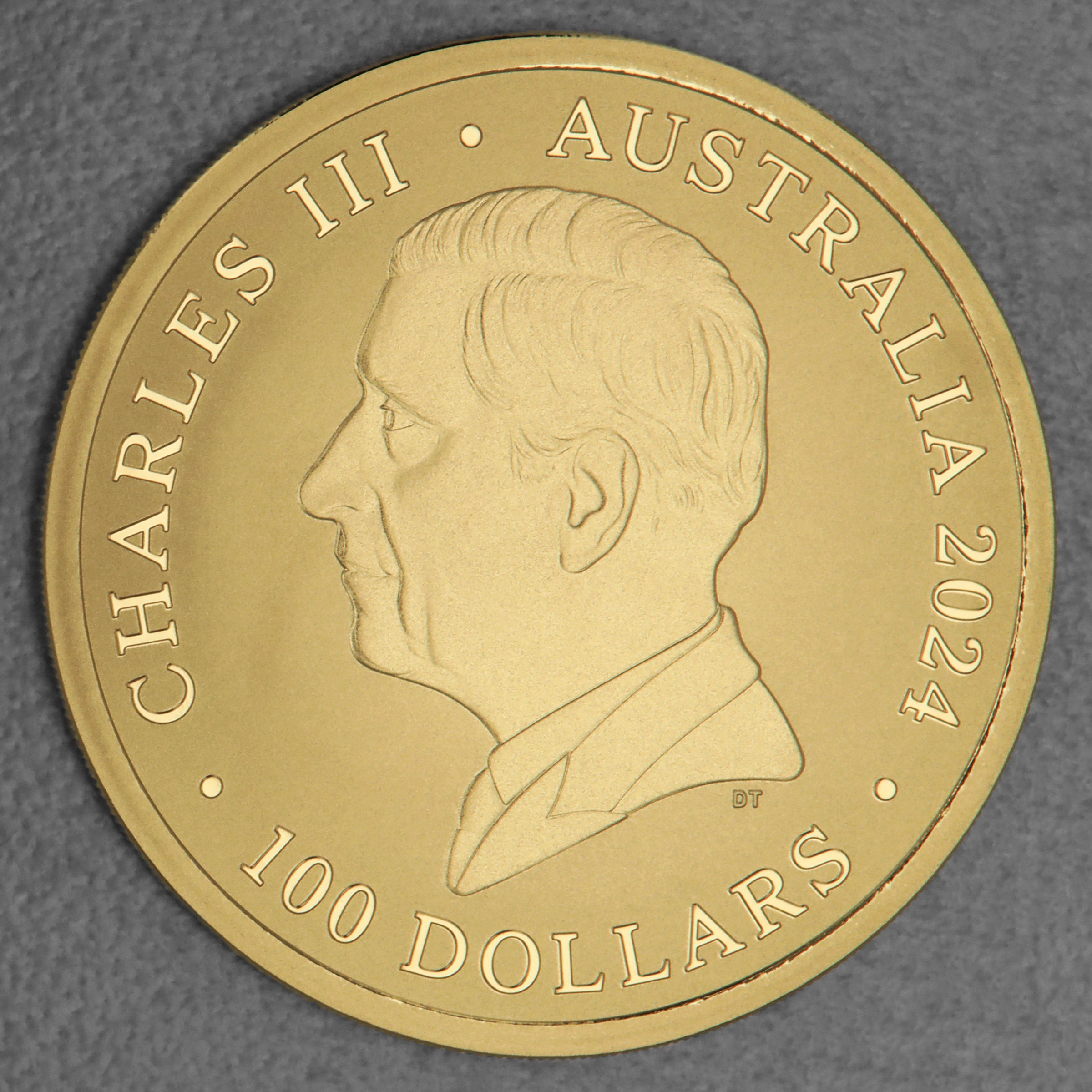 Goldmünze 1oz "Giraffe" 2024 Australia Zoo (Australien) - Detailansicht 1