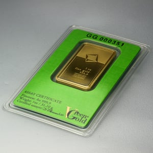 Goldbarren 1oz "Green Gold" VALCAMBI (999,9 Au) - Miniaturansicht 5