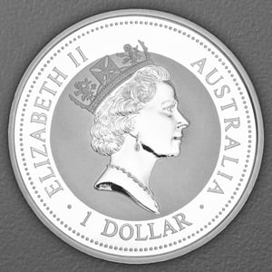 Silbermünze 1oz "Kookaburra" 1994 (Australien) - Miniaturansicht 2
