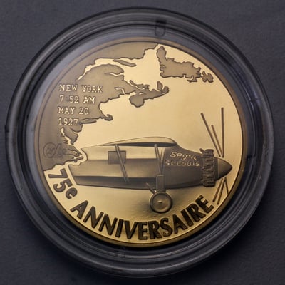 Goldmünze 20 Euro "Atlantique" 2002 (Frankreich) - Miniaturansicht 1