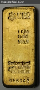 Goldbarren 1000g "Resale" (div. Hersteller) - Miniaturansicht 3