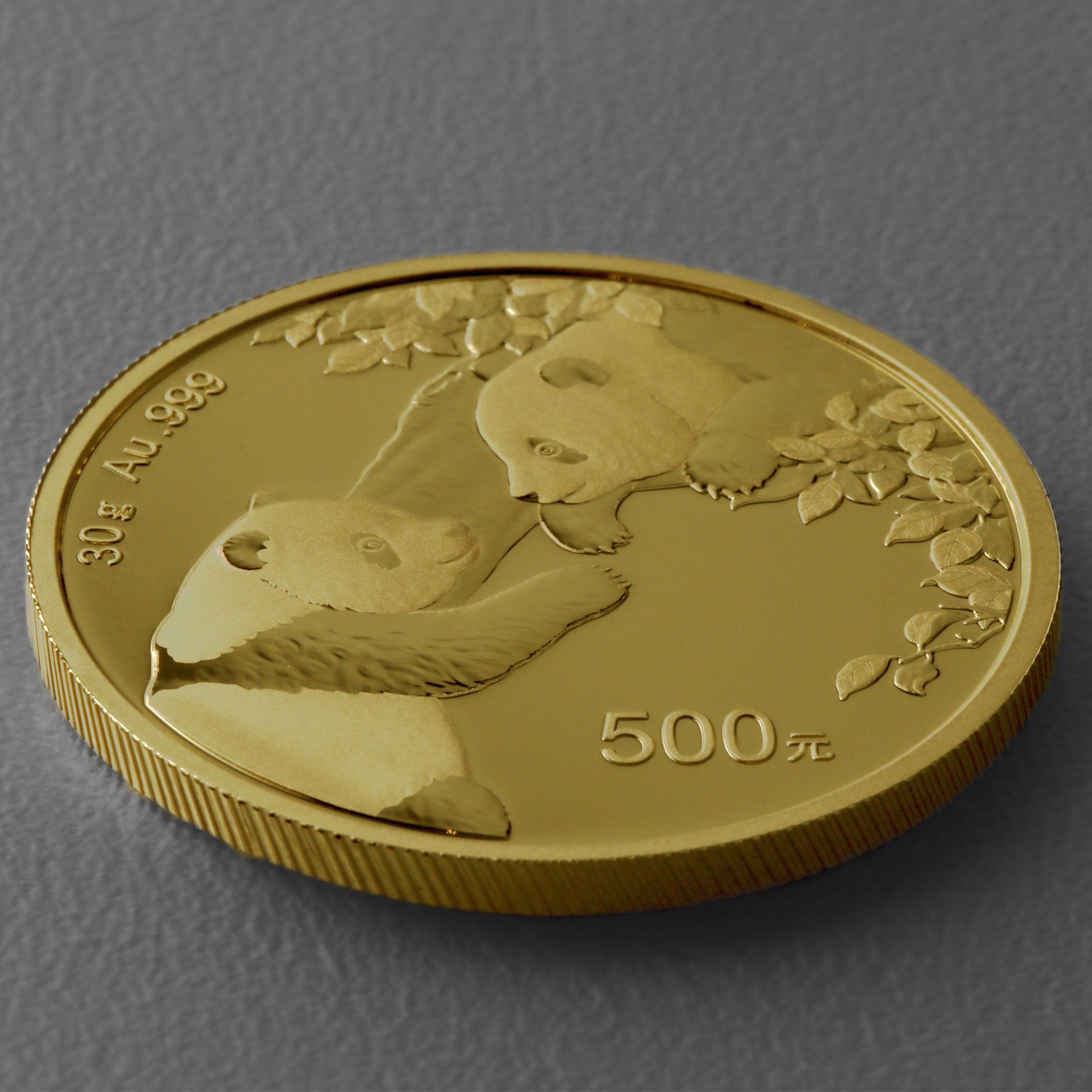 Goldmünze 30g "Panda" 2023 (China) - Detailansicht 2