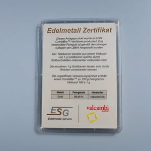 Investmentpaket (10x 100g Goldtafel) - Miniaturansicht 4