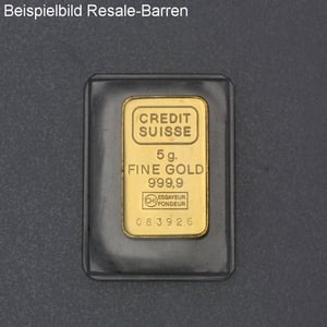 Goldbarren 5g "Resale" (div. Hersteller) - Miniaturansicht 3