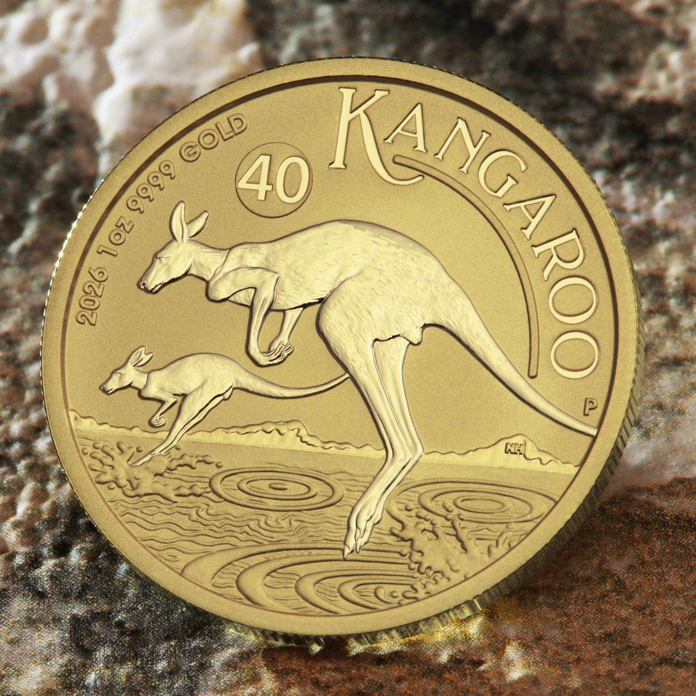 Goldmünze 1oz "Känguru" aktueller Jahrgang (Australien) - Detailansicht 4