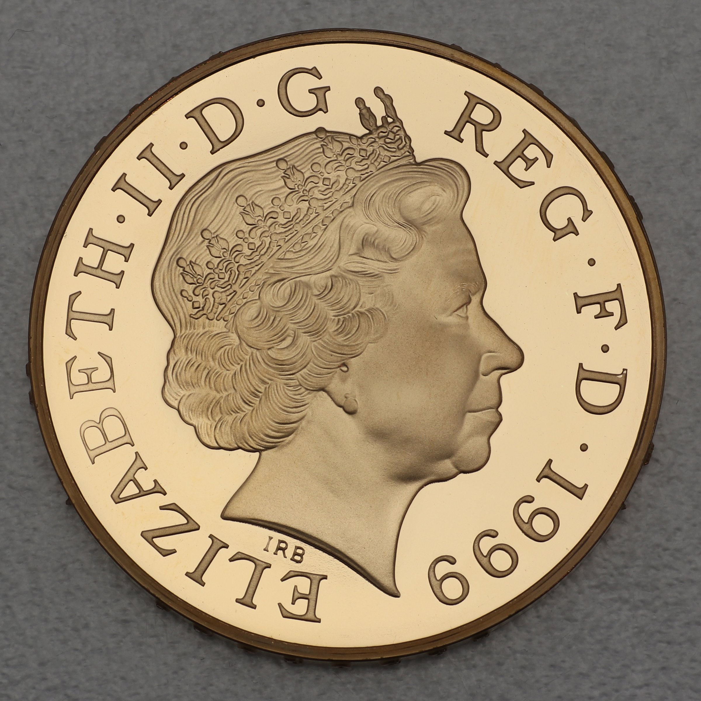 Goldmünze 5 Pounds "Millennium" 2000 (Großbritannien) - Detailansicht 1