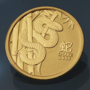 Goldmünze 1/20oz "Schlange" 2025 Lunar III – Year of the Snake (Australien) - Miniaturansicht 5